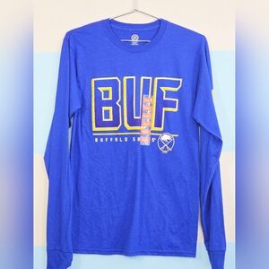 NWT Unisex Buffalo Sabres NHL Long Sleeve Tshirt
